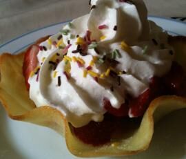 coupes dessert à croquer