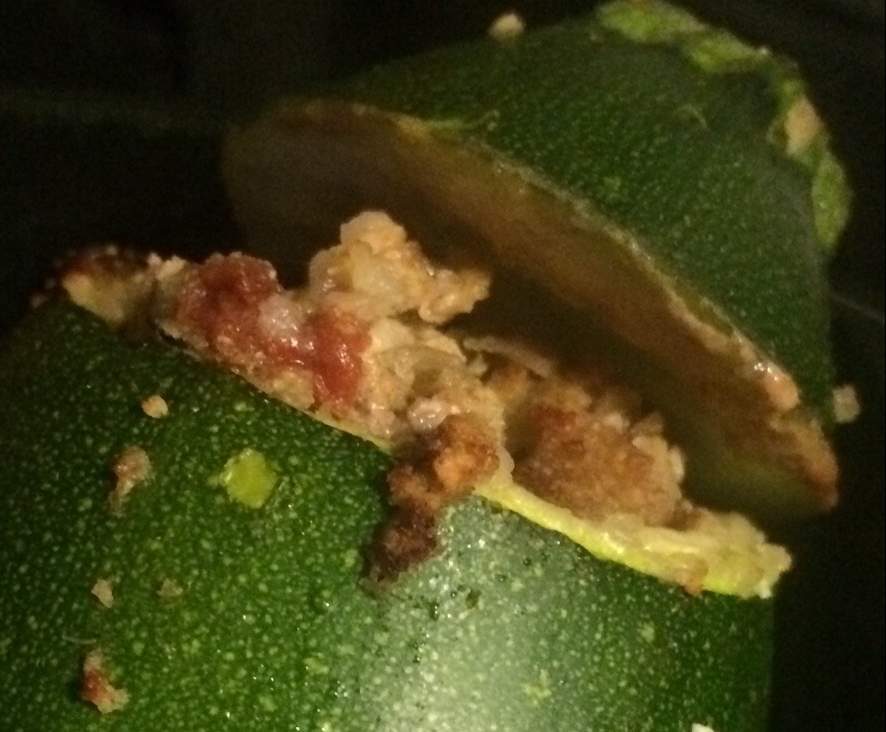 Courgettes farcies
