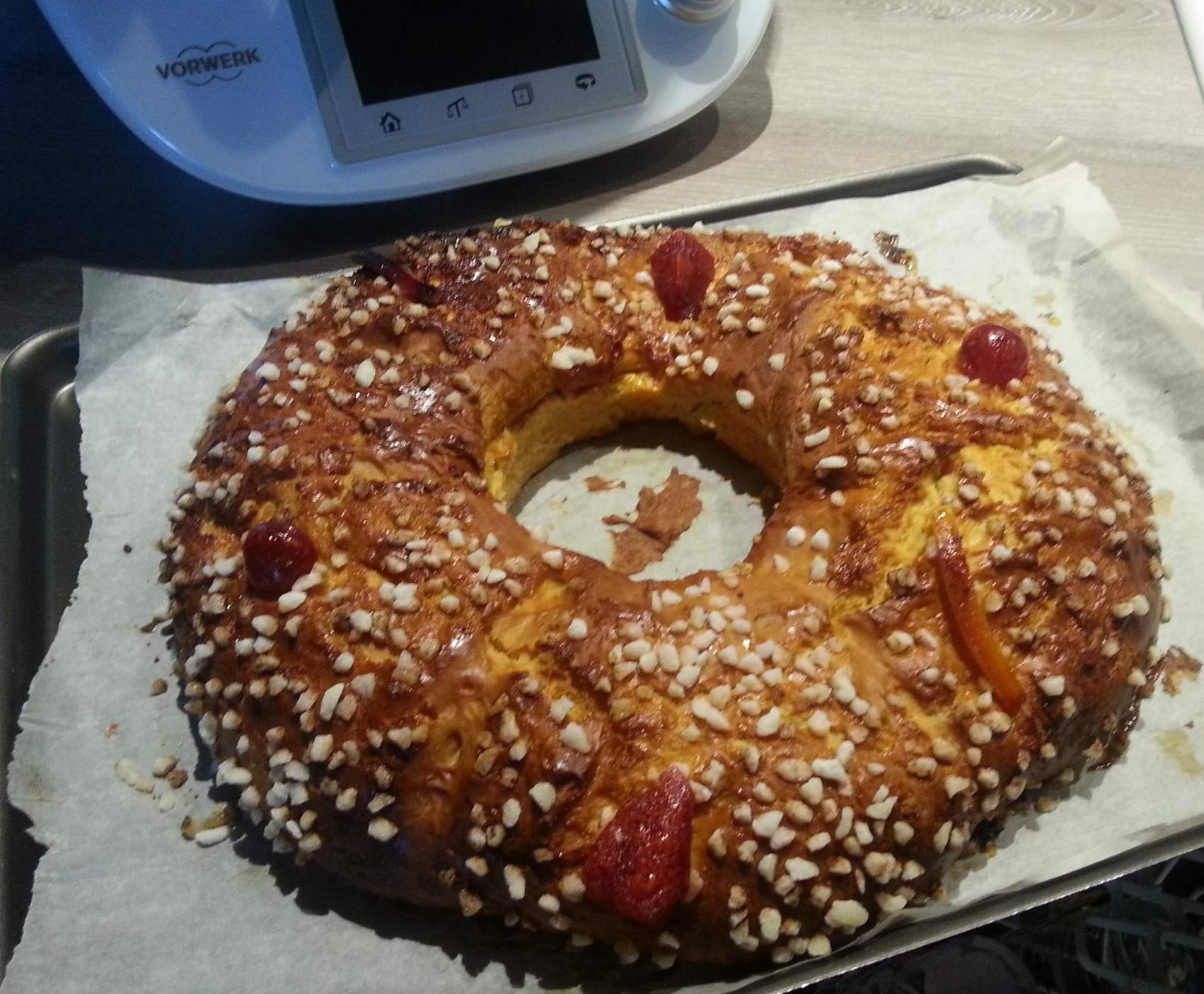 couronne briochée (galette des rois)