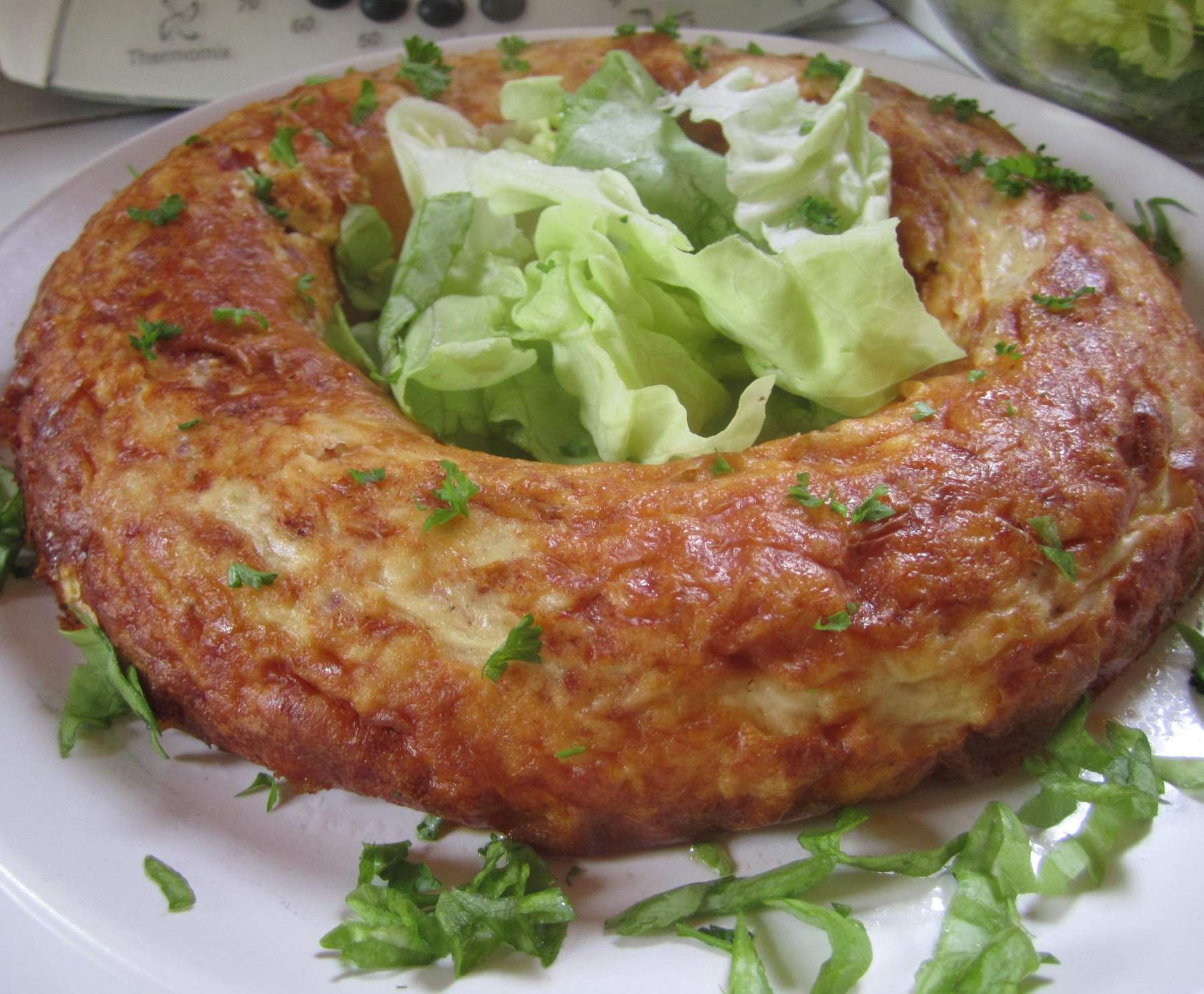 Couronne légère aux lardons