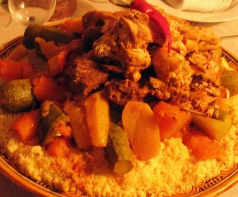 Couscous agneau et merguez