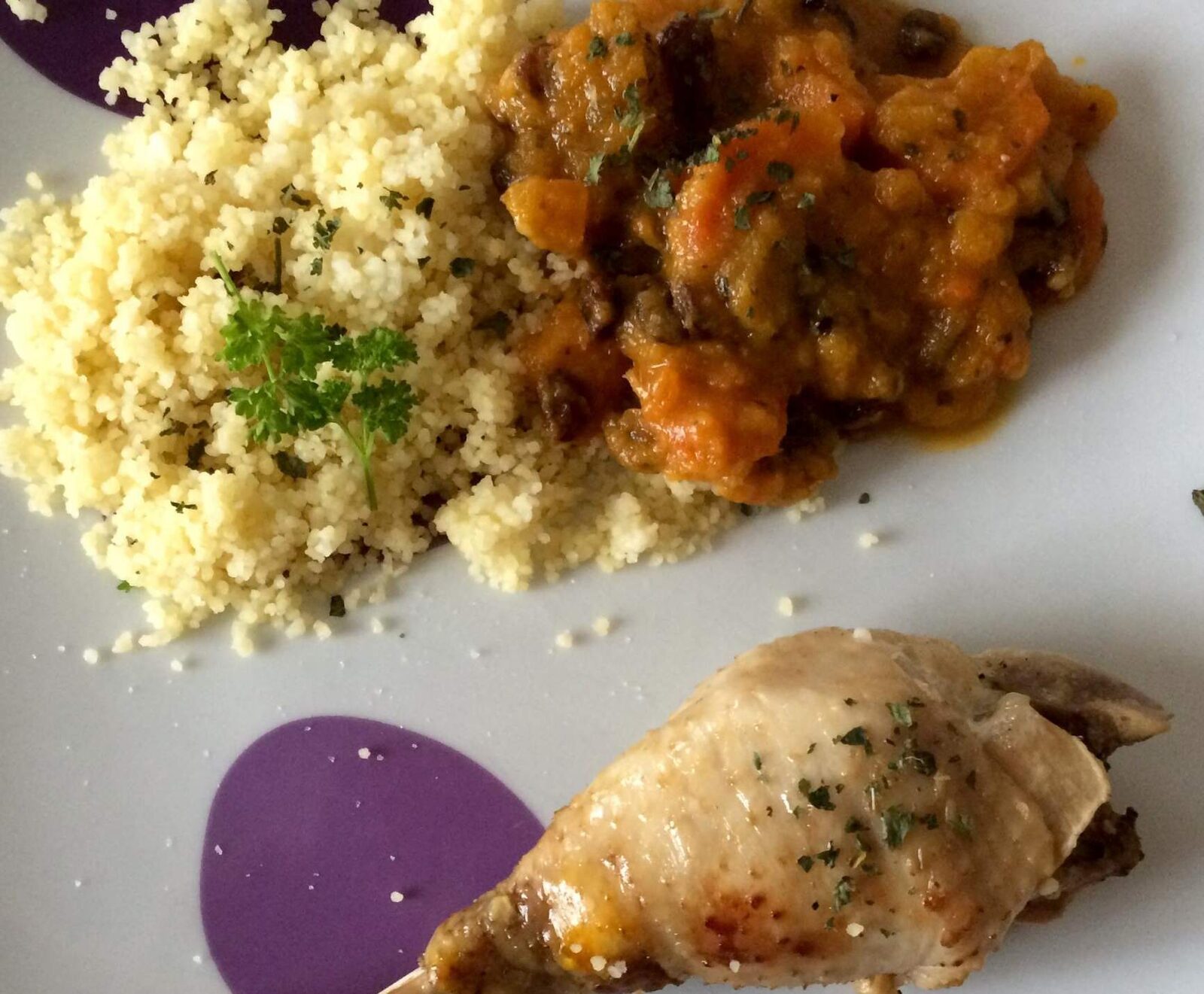 Couscous au poulet