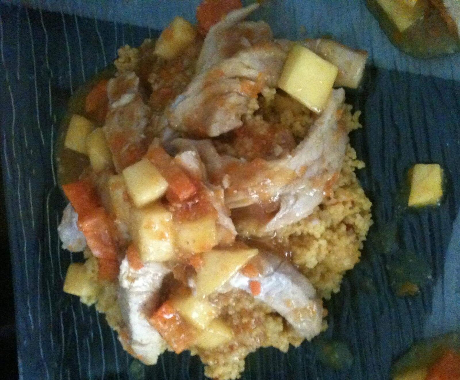 COUSCOUS de POULET EXOTIQUE