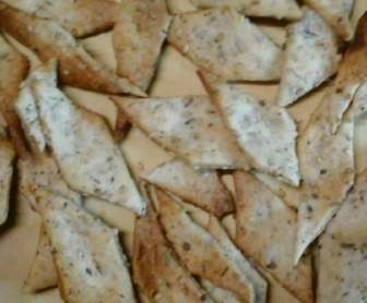 Crackers sésame herbes de provence