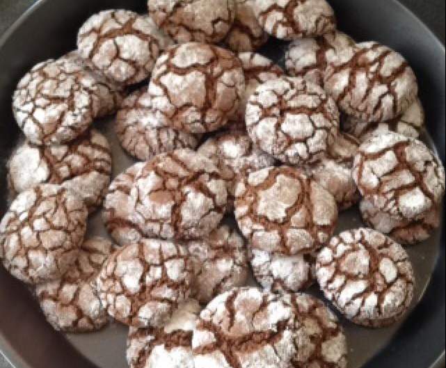 Craquelées au chocolat