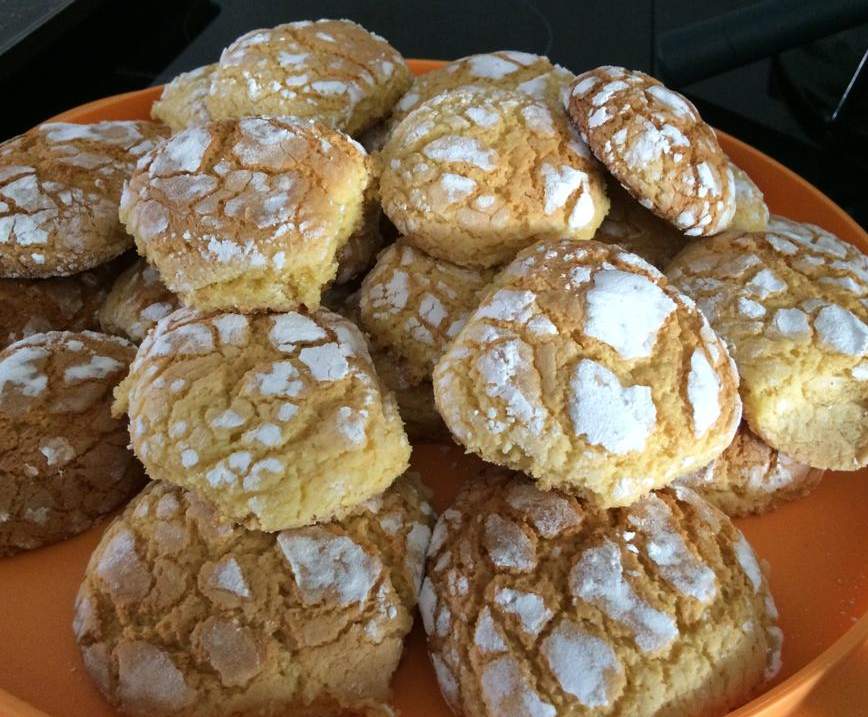 Craquelés au chocolat blanc