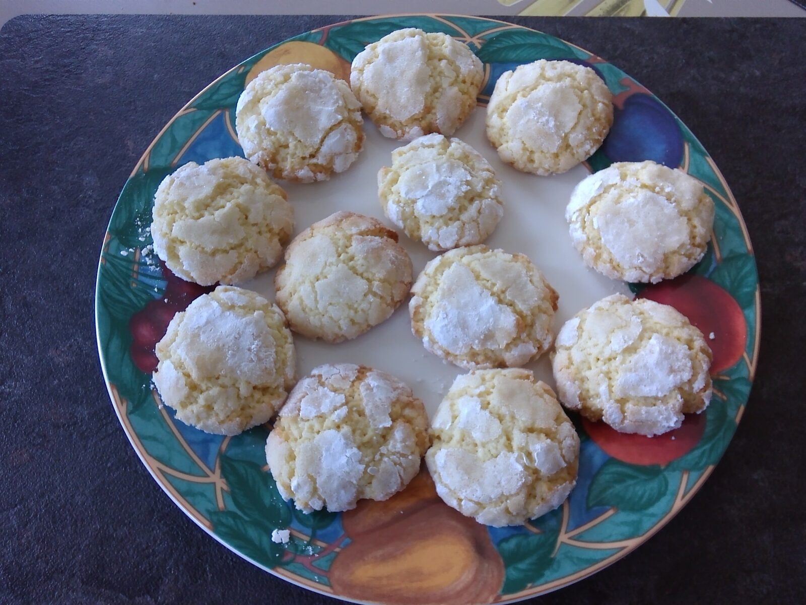 Craquelés au citron