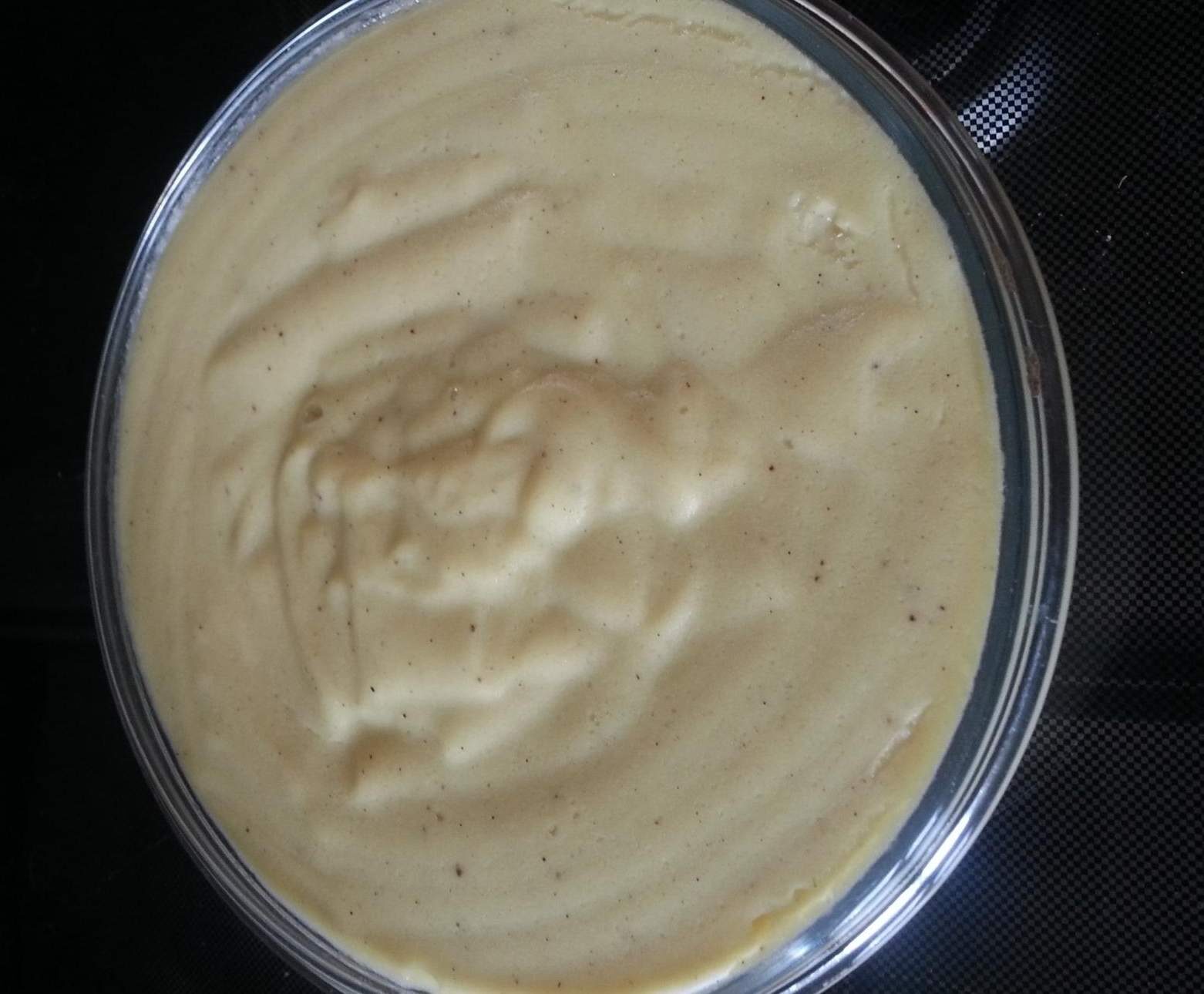 crème à la vanille sans PLV