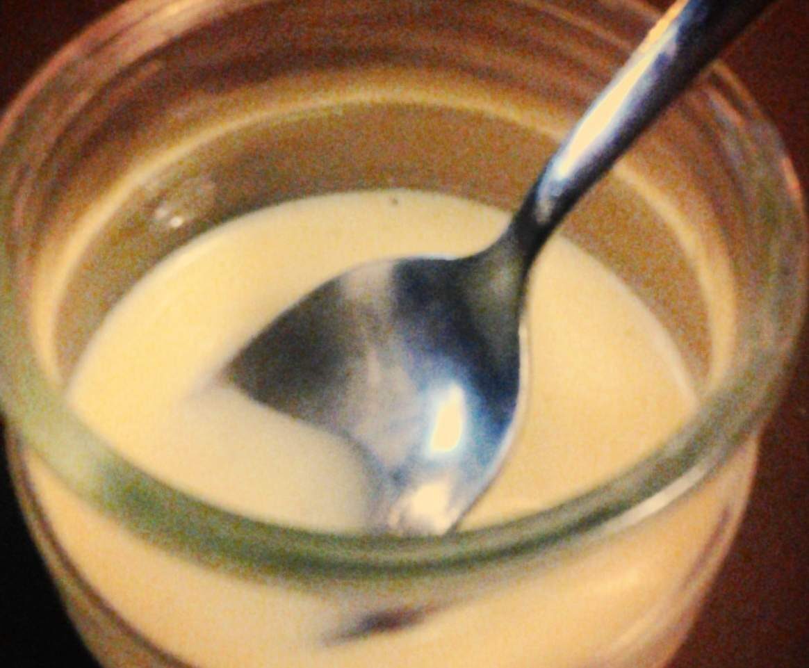 crème anglaise aux oeufs entiers