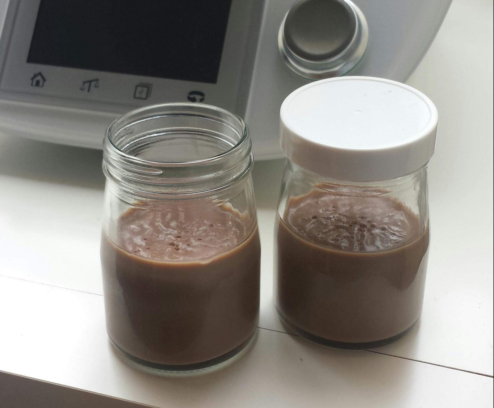 Crème au chocolat pour bébé