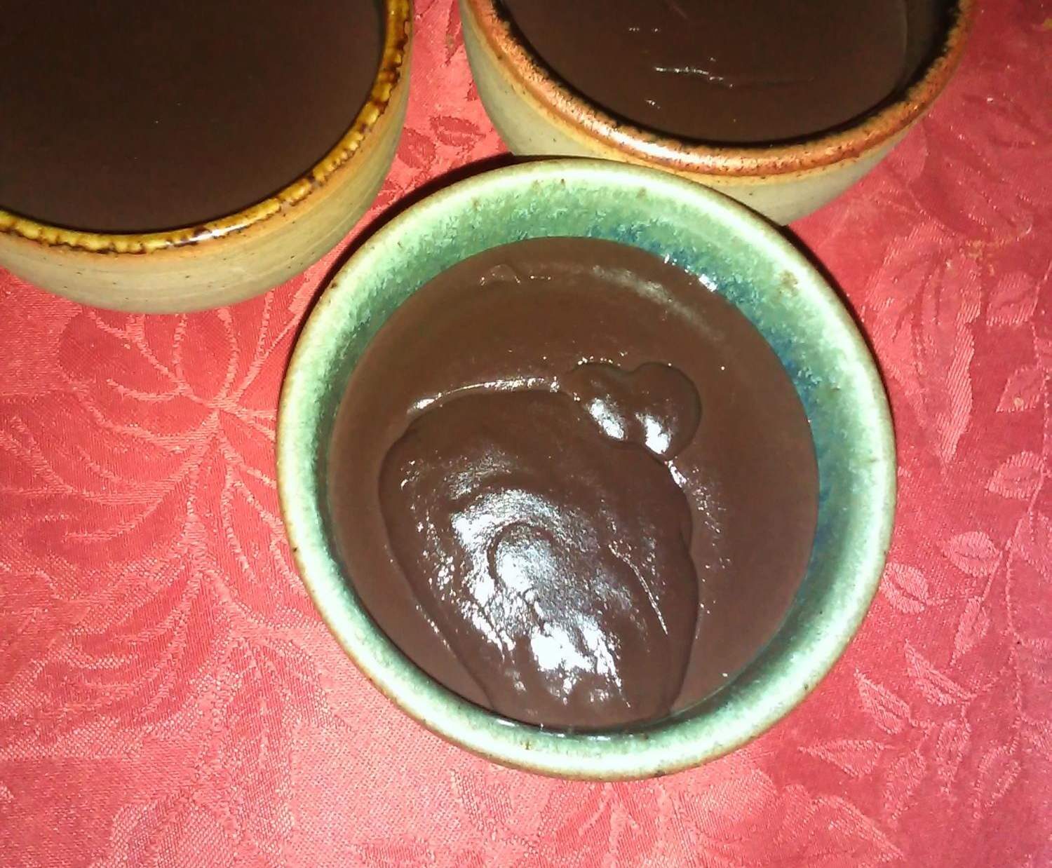Crème banane-cacao sans gluten et sans lactose