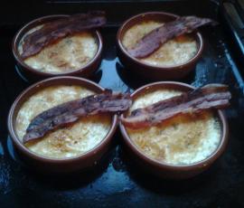Crème brûlée au lard fumé