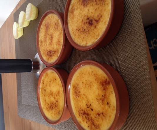 Crème brûlée express