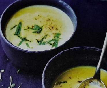 creme d'endives au reblochon