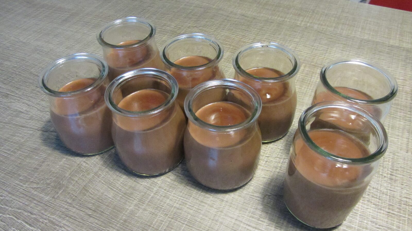 Crème Danette chocolat maison