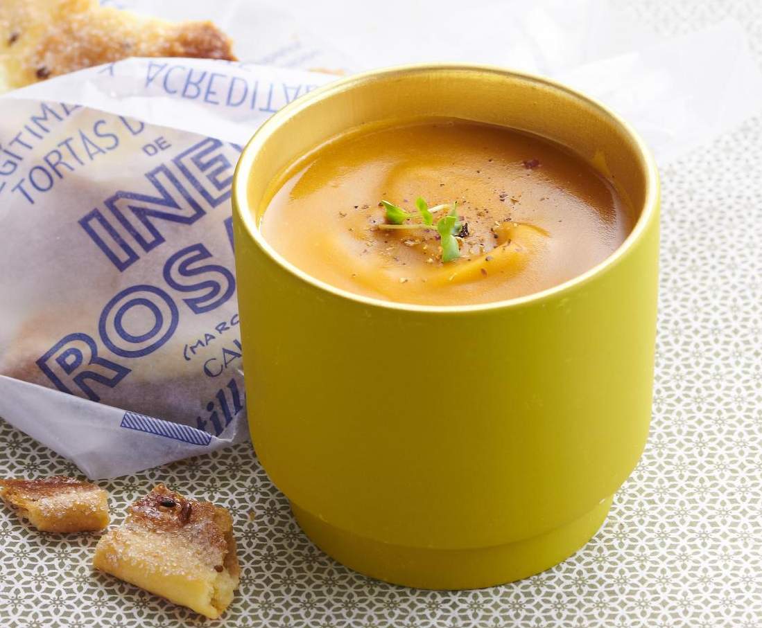 Crème de lentilles corail