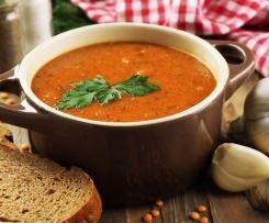 Crème de lentilles corail curry coco