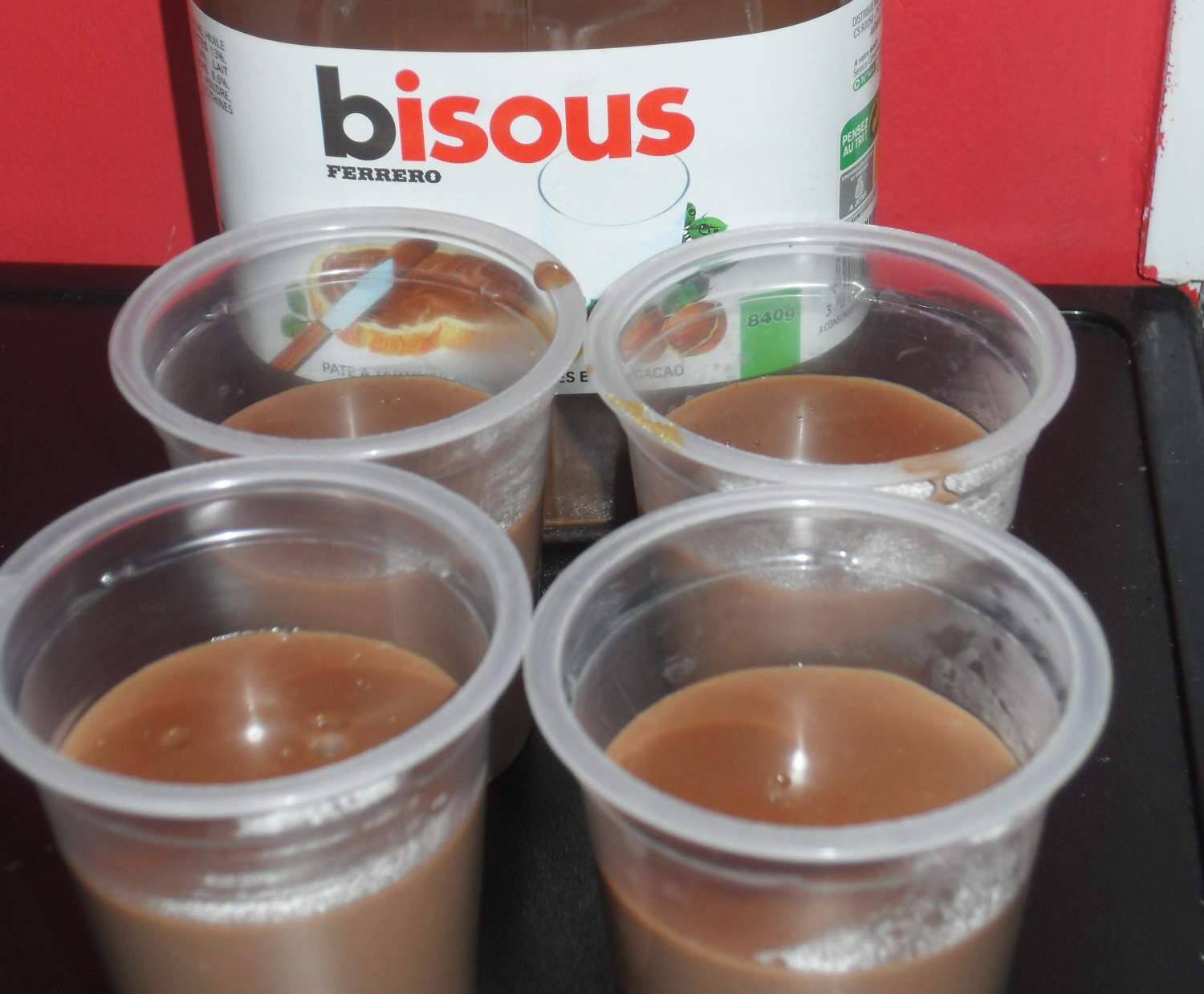 Crème dessert au Nutella