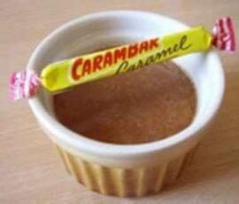 Crème dessert aux carambars