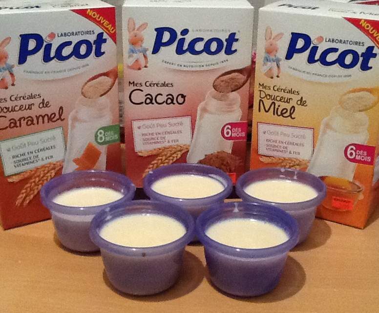 Crème dessert aux céréales