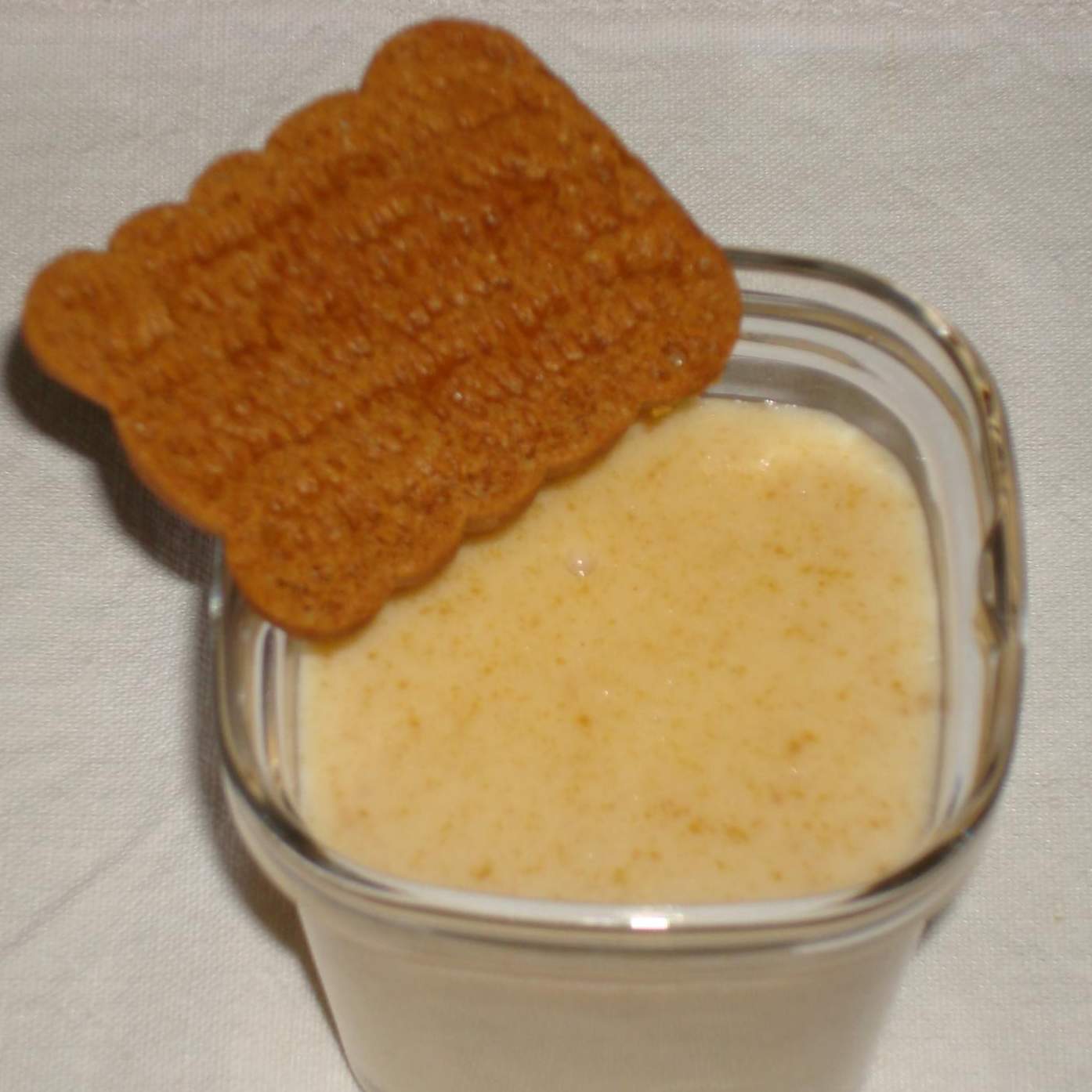 Crème dessert aux spéculoos