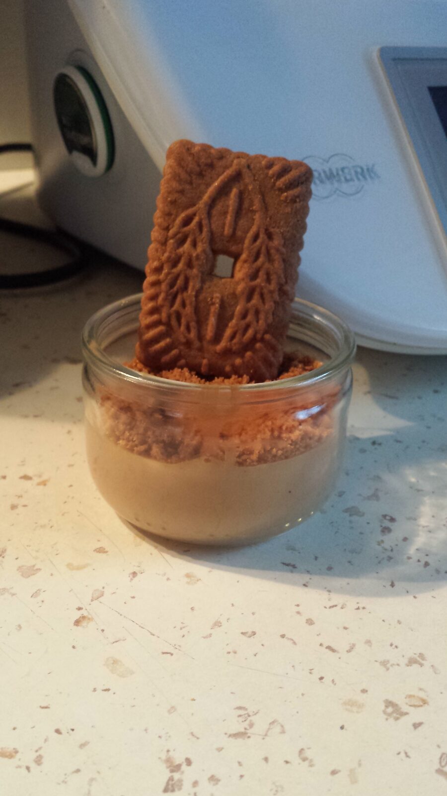 Crème dessert aux spéculoos