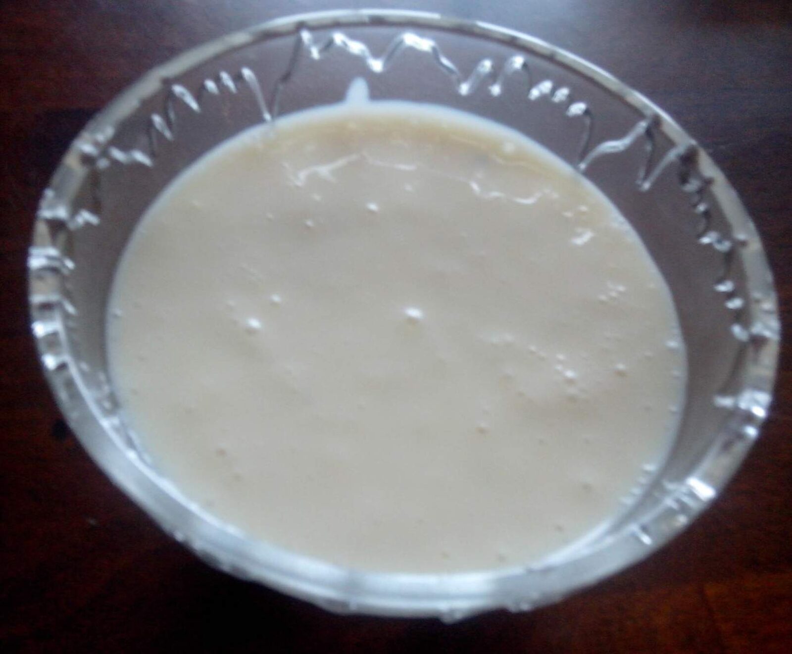 crème dessert façon danette à la vanille