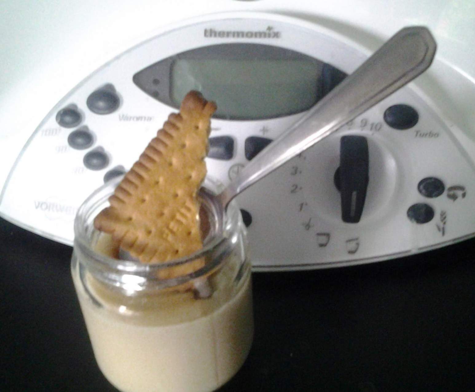 créme dessert saveur biscuit