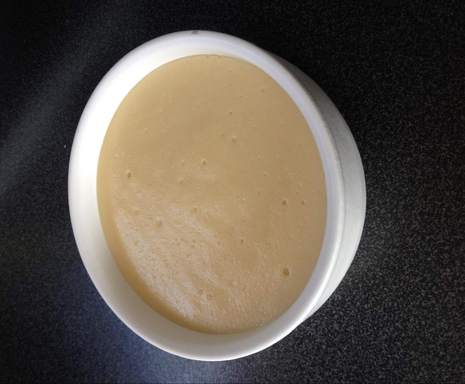 Crème dessert saveur madelaine