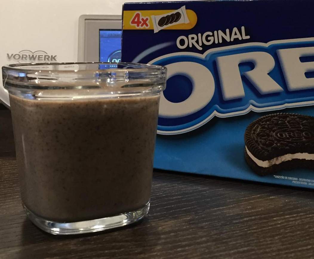 Creme dessert saveur oréo