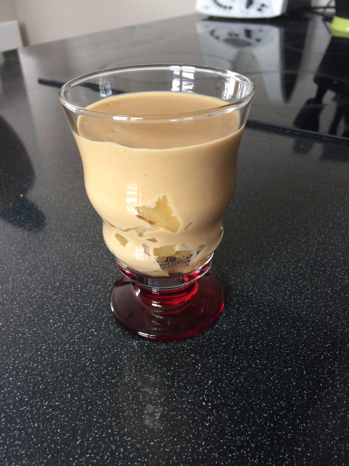 Creme dessert spéculos et pomme