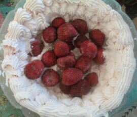 Crème Fouetté au Fruit rouges