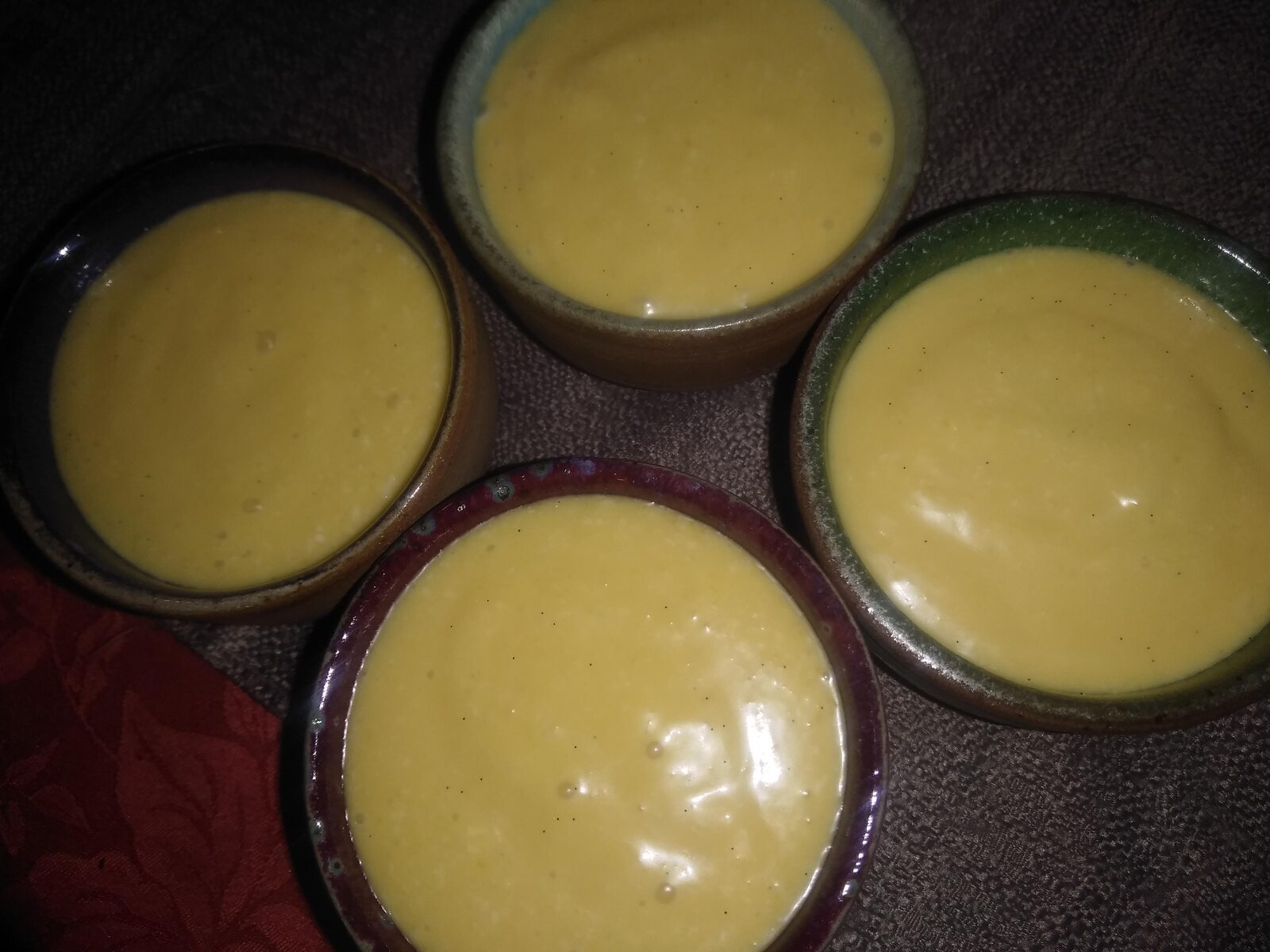 Crème mangue et coco