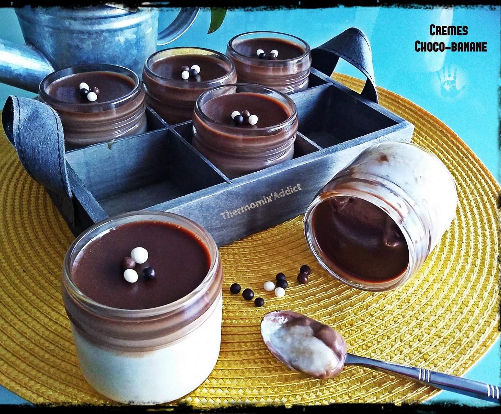 Crèmes choco-bananes