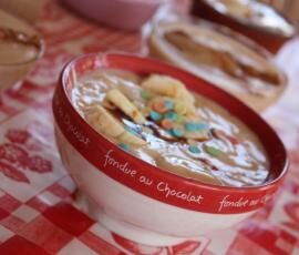 Crèmes chocolat blanc/Spéculoos