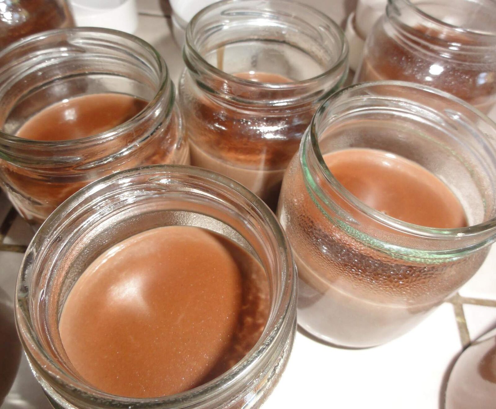 Crèmes dessert au chocolat exquises