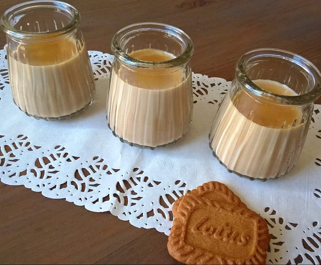 Crèmes dessert au spéculoos