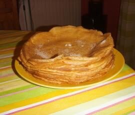 Crêpes sans gluten