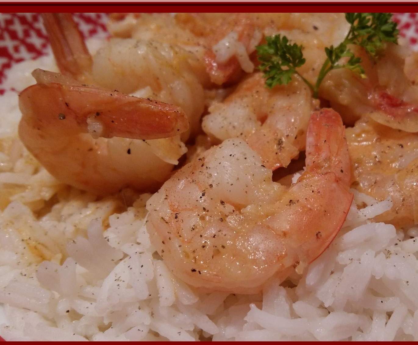 Crevettes au Curry et coco