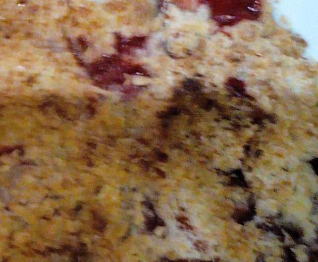 Crumble aux fraises et noix de coco