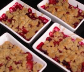 Crumble aux Fruits Rouges