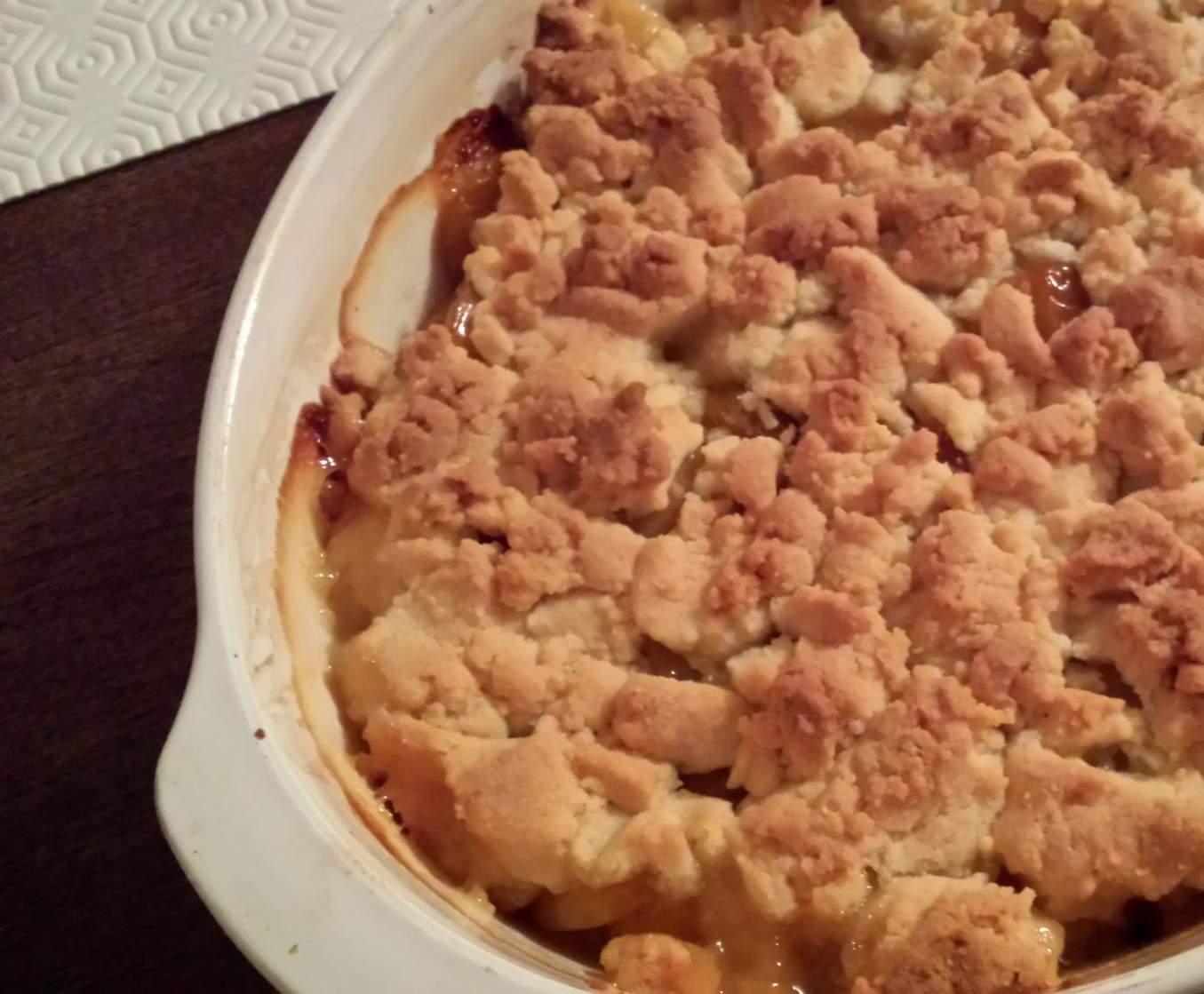 CRUMBLE AUX MIRABELLES
