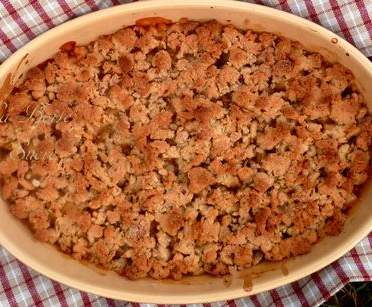 Crumble aux pommes