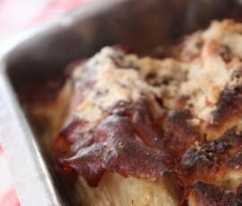 Crumble d'endives à la fourne