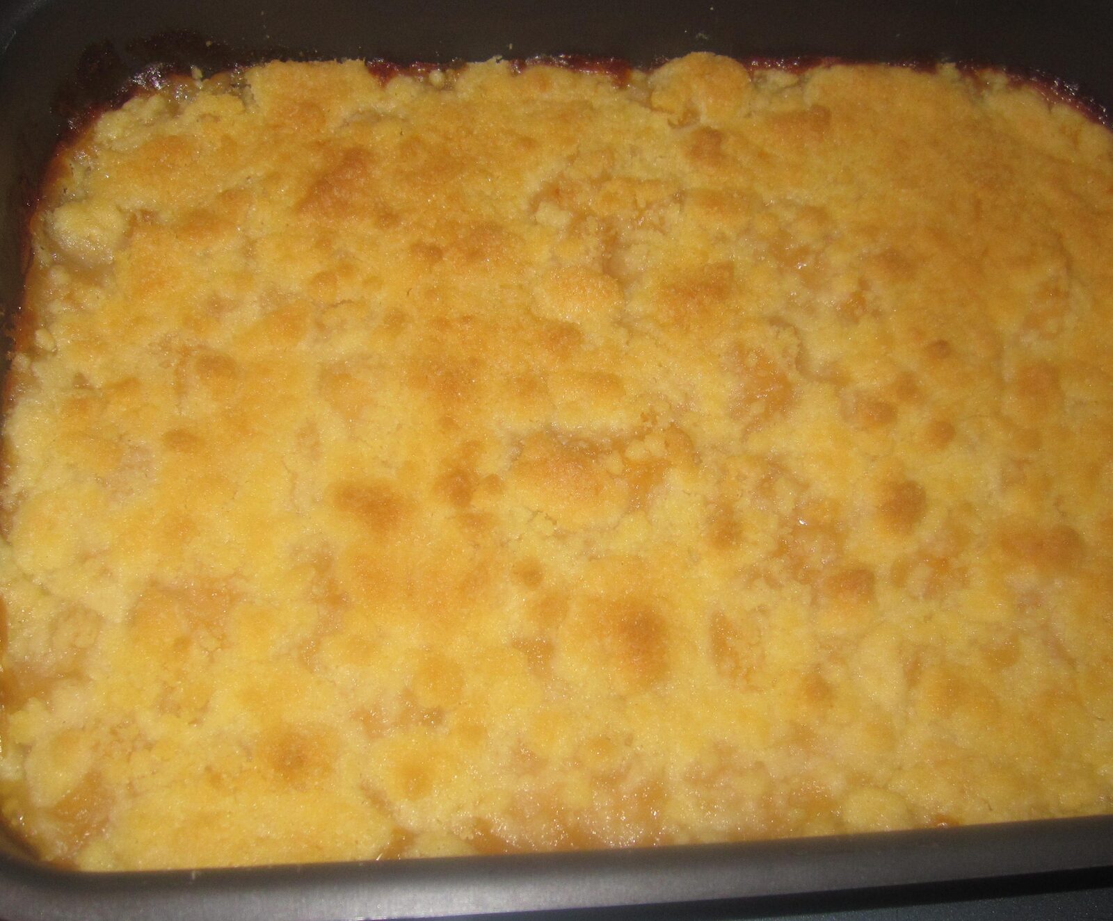 Crumble pommes coings