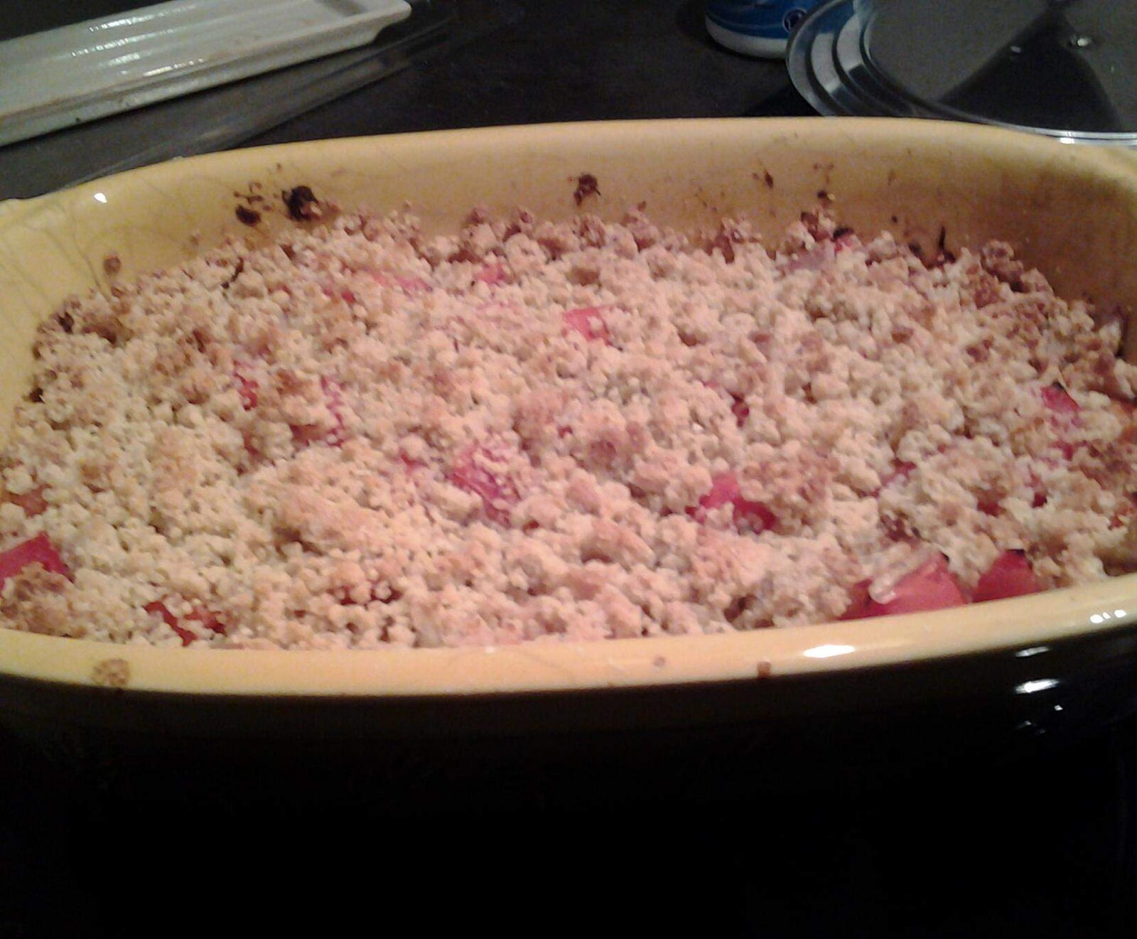 Crumble thon tomates