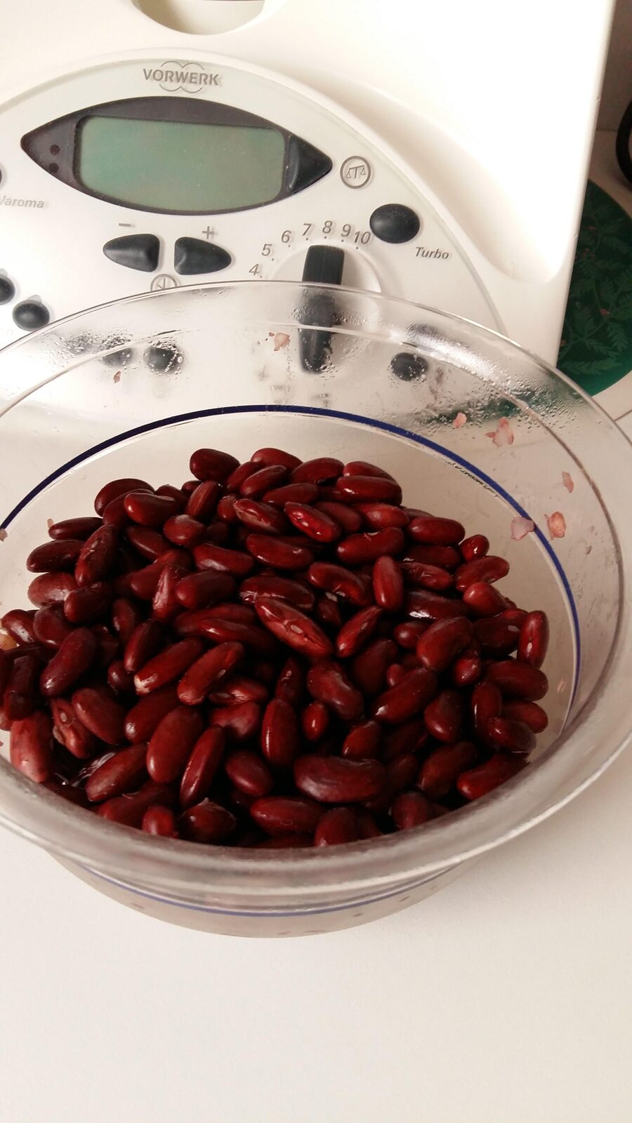 Cuisson de haricots rouges