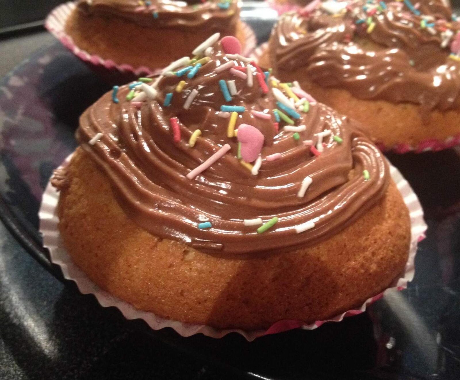 Cup cake au chocolat