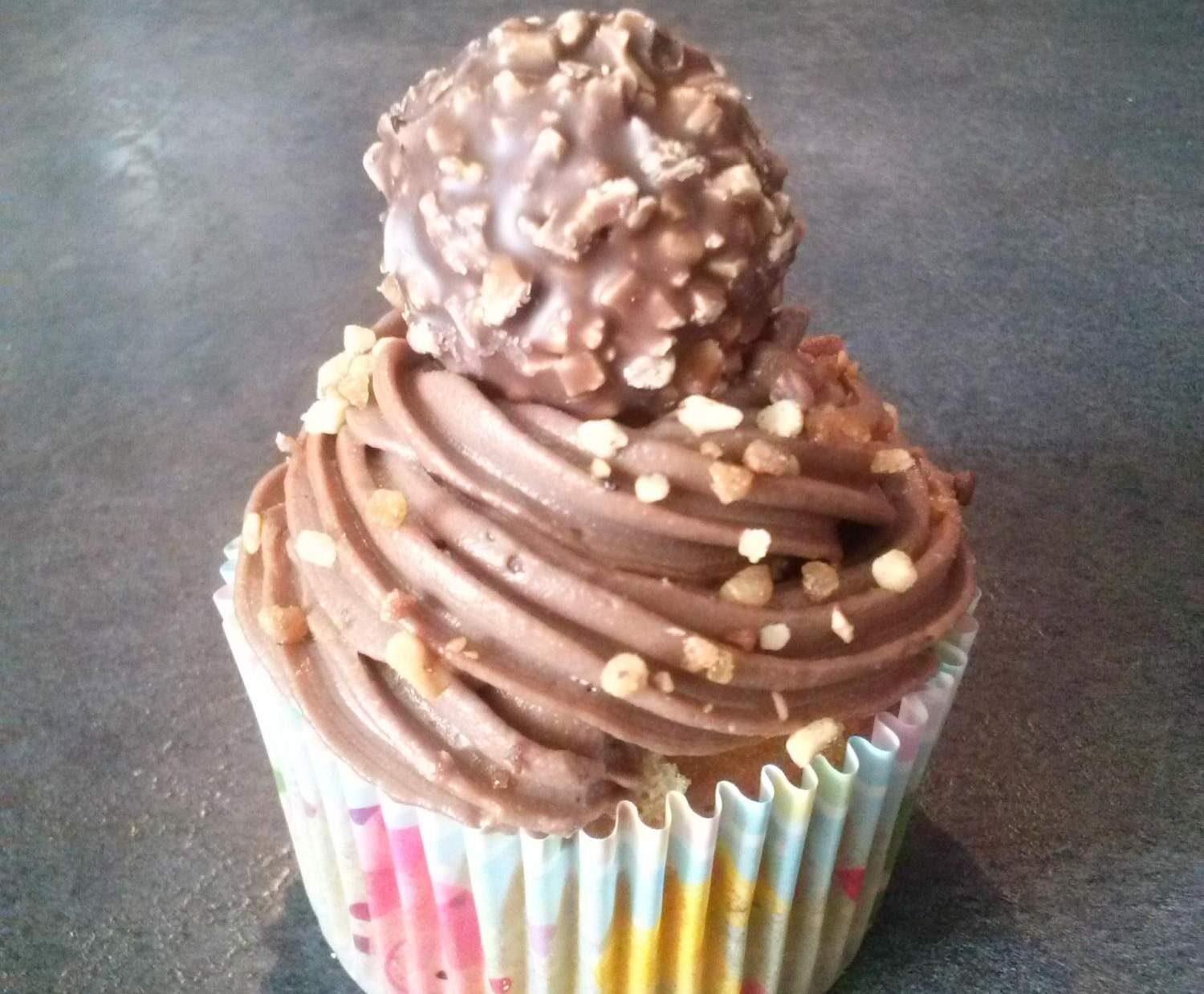 cupcakes ferrero nutella