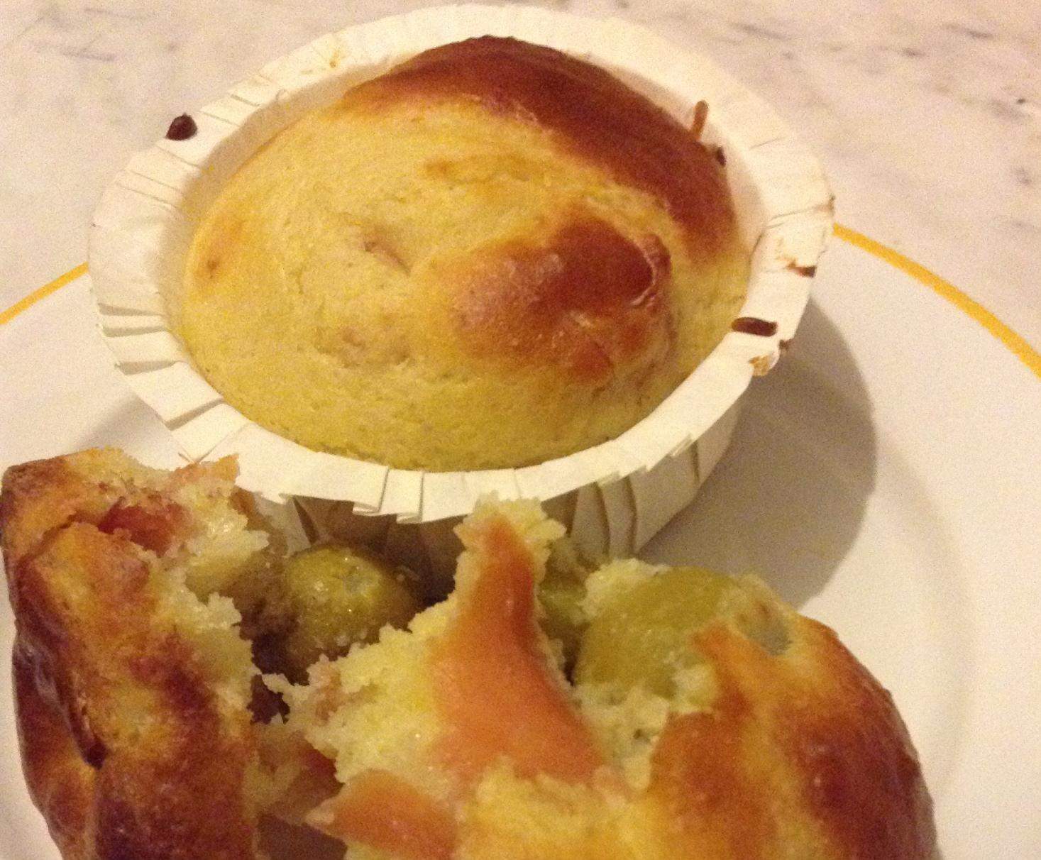 CupCakes Salés Dés de Poulet et Olives